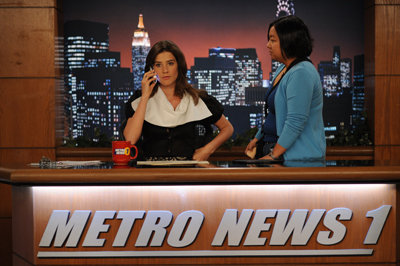 How IO Met your mother Robin broadcast journalist